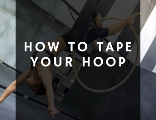 HOW TO TAPE YOUR AERIAL HOOP